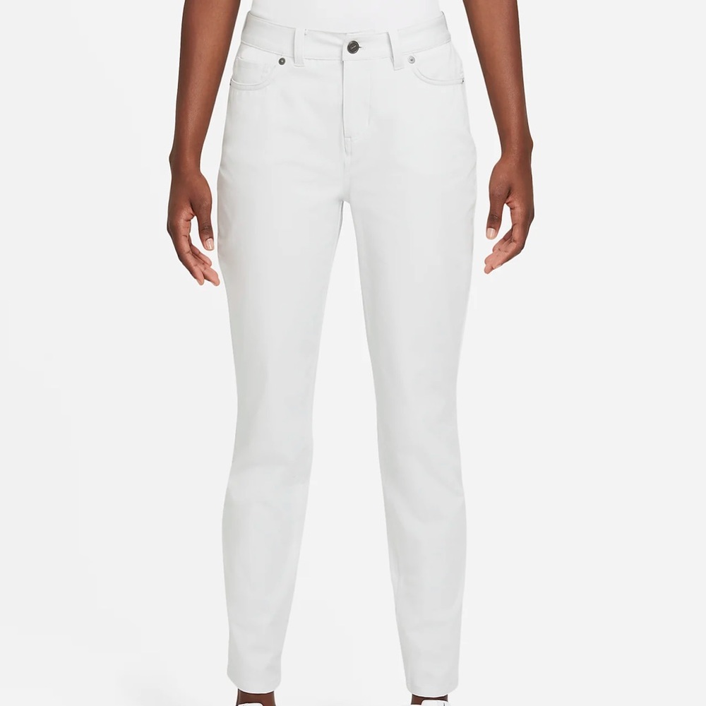 Nike Dri-FIT White Pants. Golf Pants.